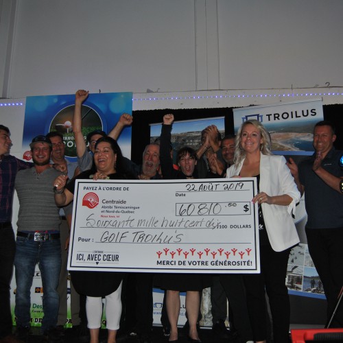 A record over $60,000 raised at the 2019 United Way Golf Tournament in Chibougamau 