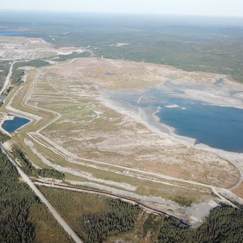 Permitted tailings facility
