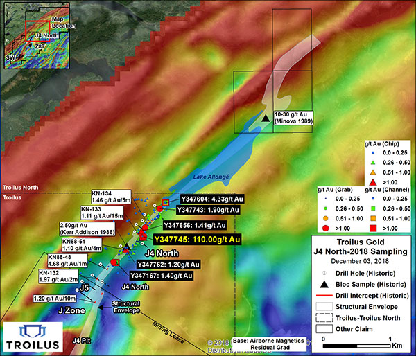 Figure 2: Airborne magnetics
